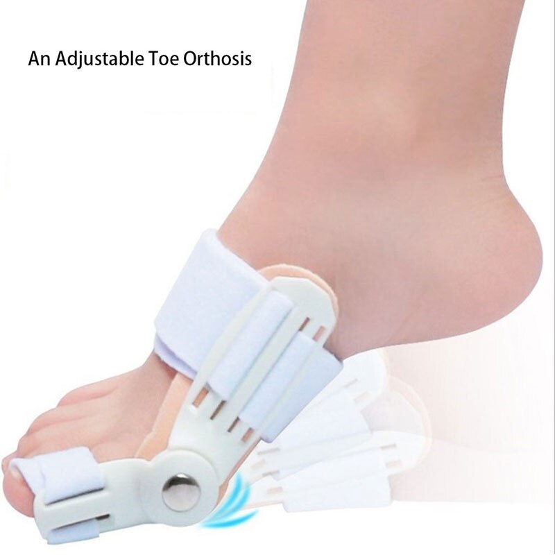 Corrector de dedos de los pies Hallux Valgus, separador para pies, Pulgar, soporte de órtesis, Corrector de dedos del pie, herramienta de cuidado de reparación, 1 Uds.