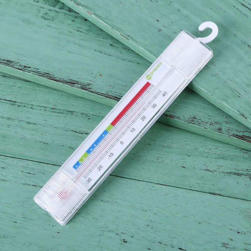 1PC Fridge Freezer Thermometer Indoor Household Fridge Dial Thermometer with Hook Kitchen Refrigerator Thermometer