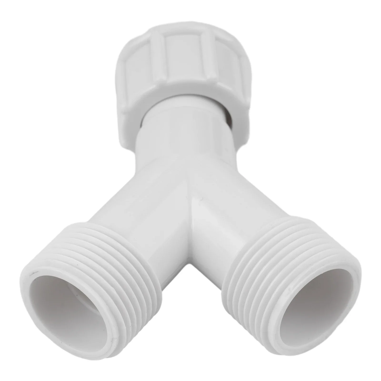 Dishwasher Washing Machine Y Tee Connector Adapter Double Inlet Junction Split With Rubber Seal For Cold Water