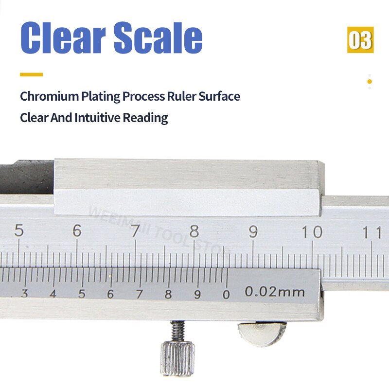 10-160mm Inner Groove Caliper Intern Vernier Caliper Stainless Steel Long Claw For Inner Diameter Measurement Tool Gauge 30-300
