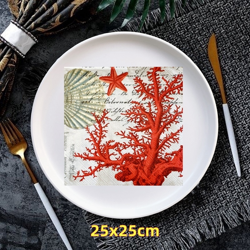 20 stk/pakke blomster vintage retro landlig bord decoupage papirservietter blomsterserviet papirlommetørklæde til festdekorationer