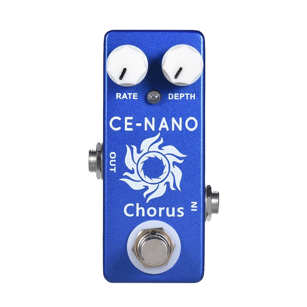 Mosky Ce-Nano Chorus Gitaar Pedaal Overdrive Multi Effecten Pedaal Voor Basgitaar Ukulele Muziekinstrumenten Sport Entertainment