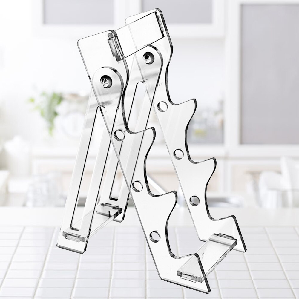 Home Office 3 Slot Acrylic Holder For Pen Transparent Multifunctional Horizontal Anti Slip Store Display Stand Kitchen