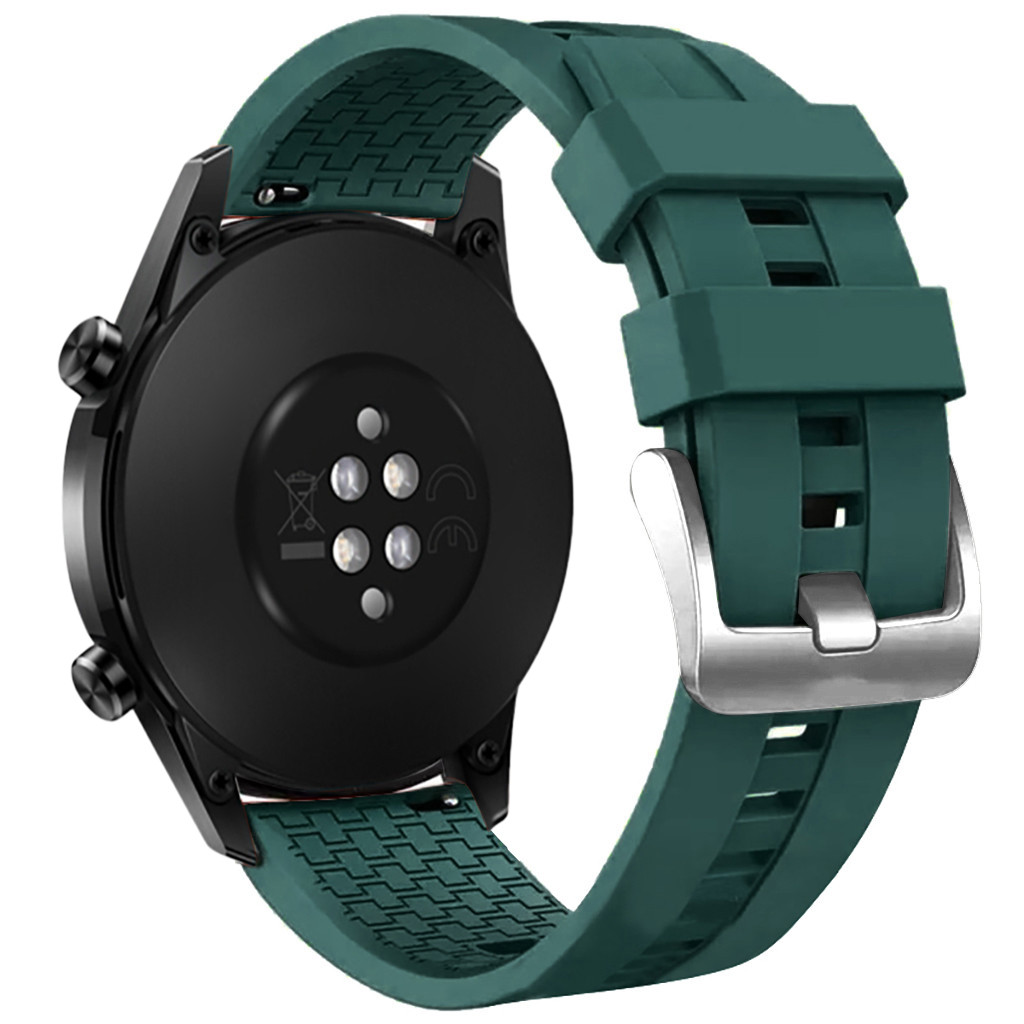 Silikon Handgelenk Strap Neue Für Huawei Uhr GT2 46mm Smart Uhr Strap Ersatz Uhr Band Frauen Männer Sport Armband 19Sep
