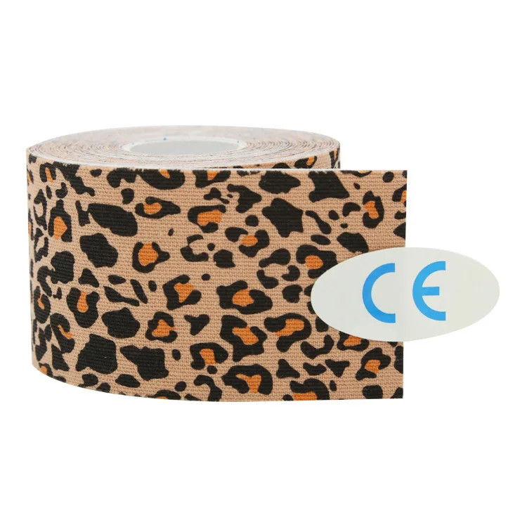 Bande de kinésiologie athlétique en coton élastique coloré, bande de protection des muscles du genou et des épaules, pour la récupération et le soulagement de la douleur