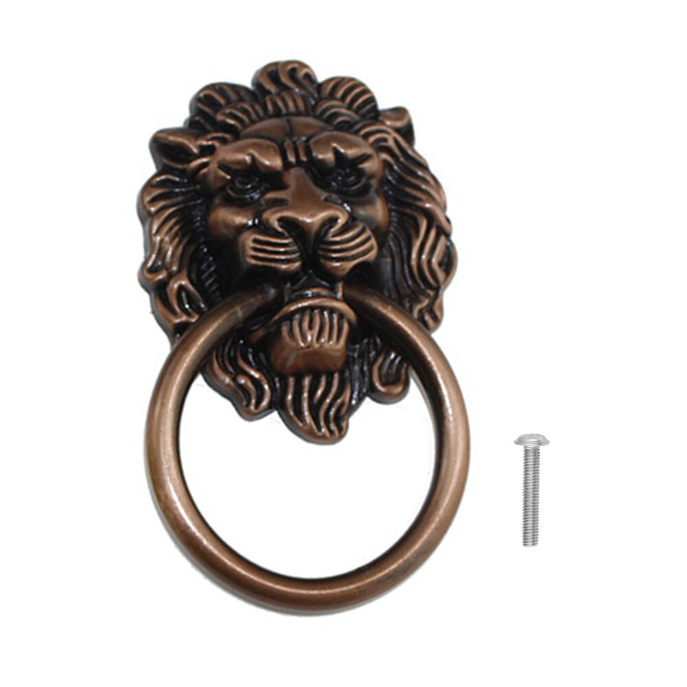 Tirador de puerta de muebles con cabeza de dragón, pomo de aleación de Zinc, Estilo Vintage, para cajón de vestidor, 32x47mm: Type 4
