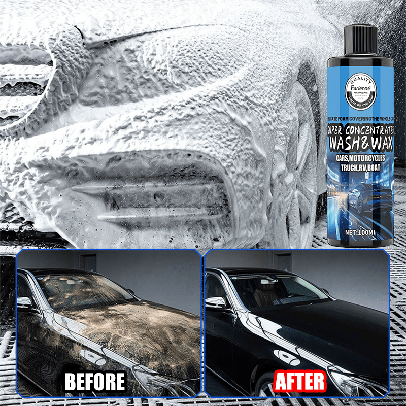 Mousse liquide de nettoyage de voiture, 100ml, grande capacité, haute Concentration, Super mousse, liquide de lavage de voiture, fournitures de lavage automobile