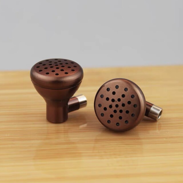 FENGRU ASTRAEA In Ear Earbud HIFI Metal Earphone 14.8mm High Polymer High Elastic Biological Diaphragm Detachable MMCX Cable: Copper No Cable