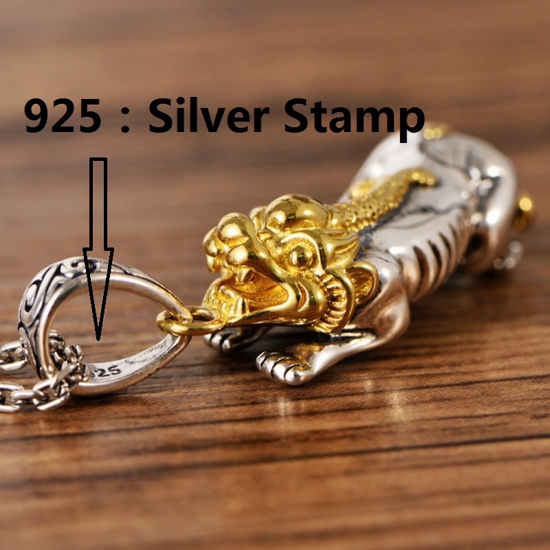 925 Sterling Zilveren Hanger Geluk Zegenen Bixie Hanger 12.5g42x16mm Voor Vrouwen/Mannen Fijne Zilveren Sieraden