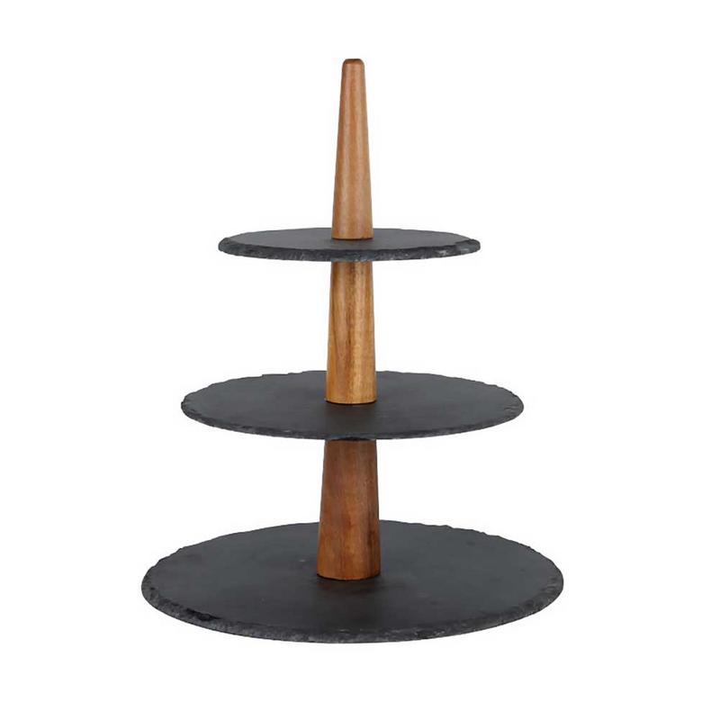 3-tier Plastic Cake Stand Dessert Stand Cupcake Stand Thee Wedding Party Serveerschaal Gebak Stand: Default Title