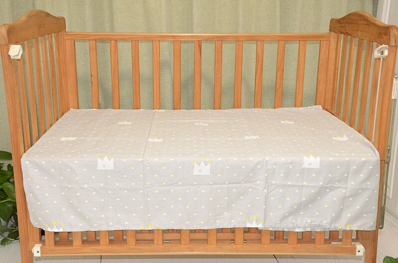 150*90 cm babylaken 1 stk bomull barnelaken babyseng takrenne jenter laken sengetøy: 6