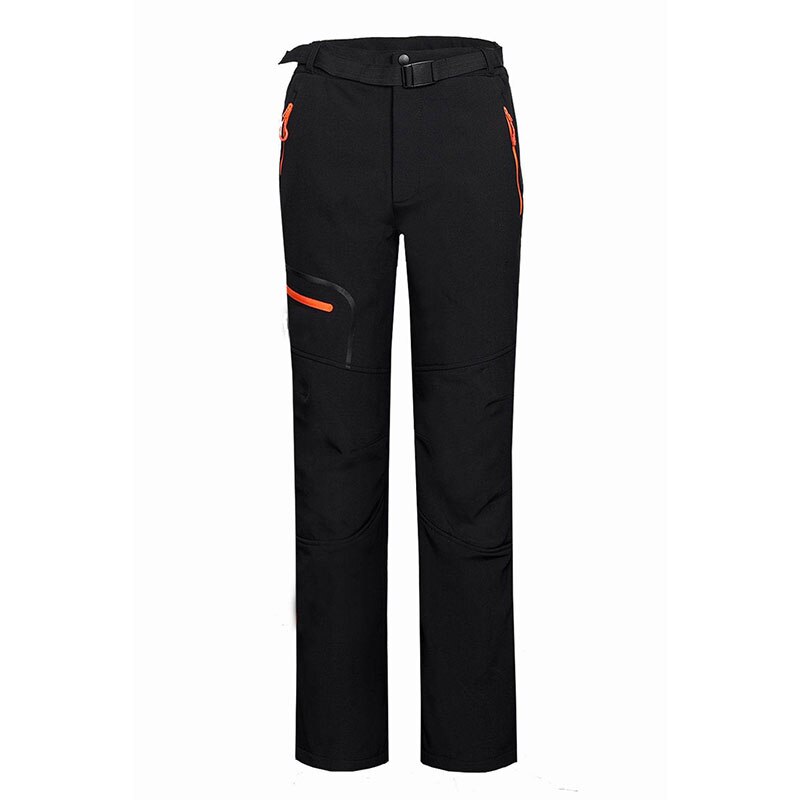 Men‘s Soft shell pants outdoor windproof waterproof Hiking pants thermal fleece Lined softshell pants Mountaineering trousers