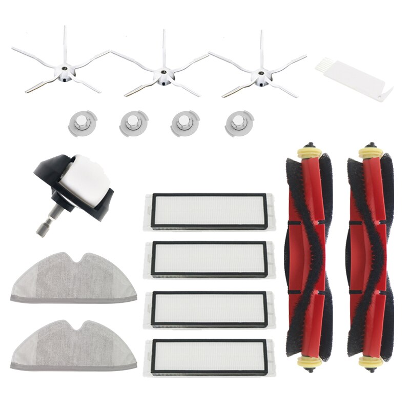 Hepa suodatin moppiliinat rievut harja xiaomi roborock  s5 max  s6 s6 pure  s6 maxv  s4 s5 s50 varaosaa: Yy