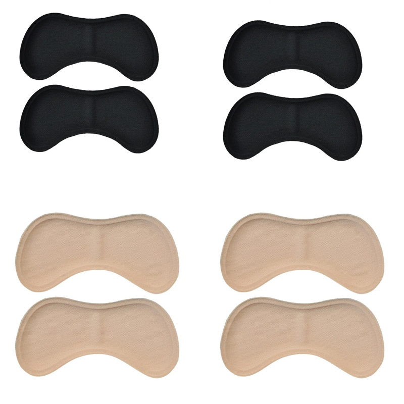 Heel Insoles Patch Pain Relief Anti-wear Cushion Pads Feet Care Heel Protector Adhesive Back Sticker Shoes Insert Insole: Gold