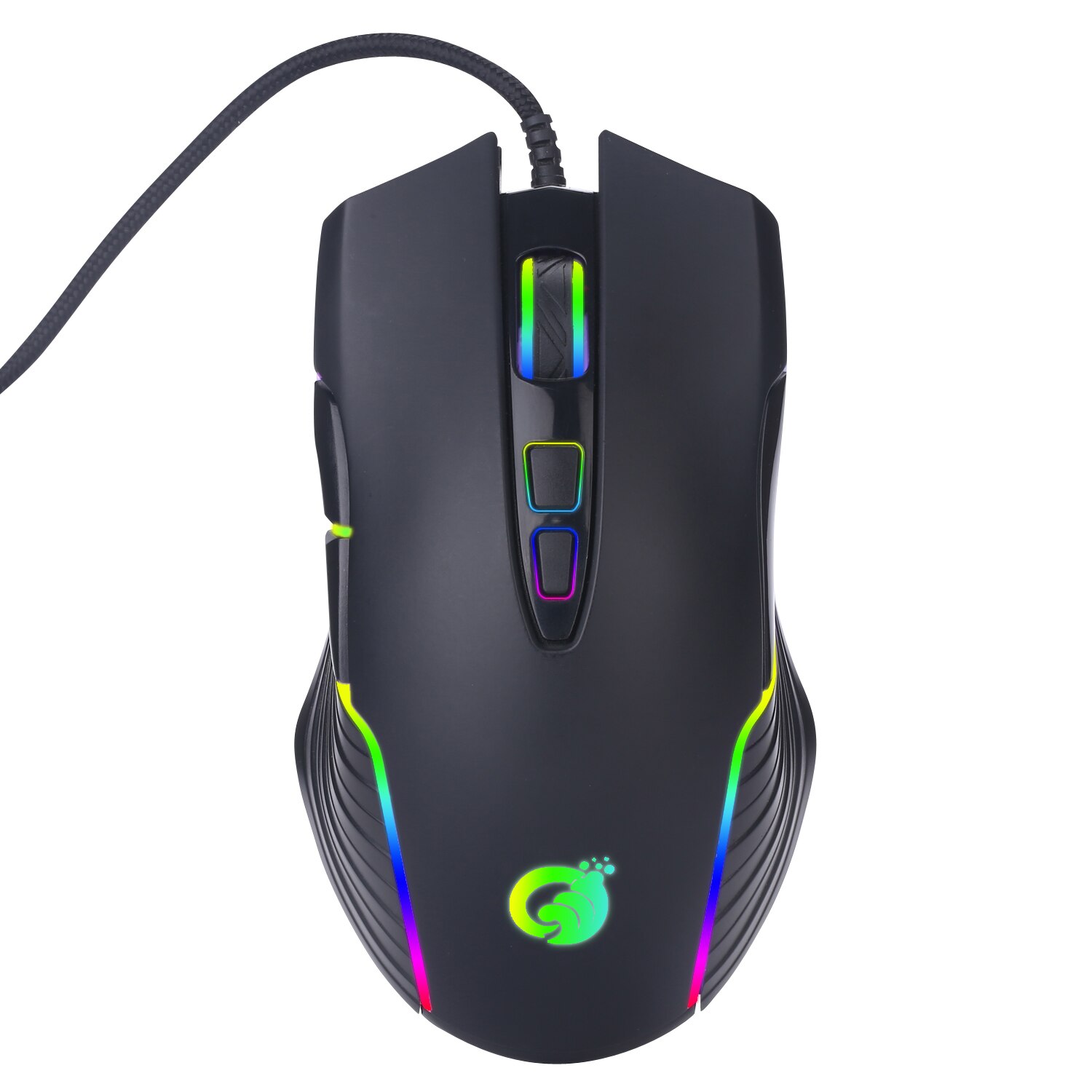 Newest G4 USB Wired Mouse RGB Marquee Macro Programming Gaming Mouse Computer External Device for Laptop Office Video Game: Default Title