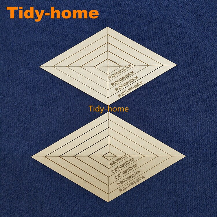 Useful Acrylic Diamond Drawing Template Equilateral Triangle Template Patchwork Drawing Tools Drawing Ruler