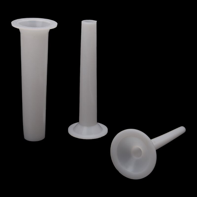 3 Maten Worst Maken Trechter Filler Stuffer Vullen Buizen Diy Vlees Maker Handleiding