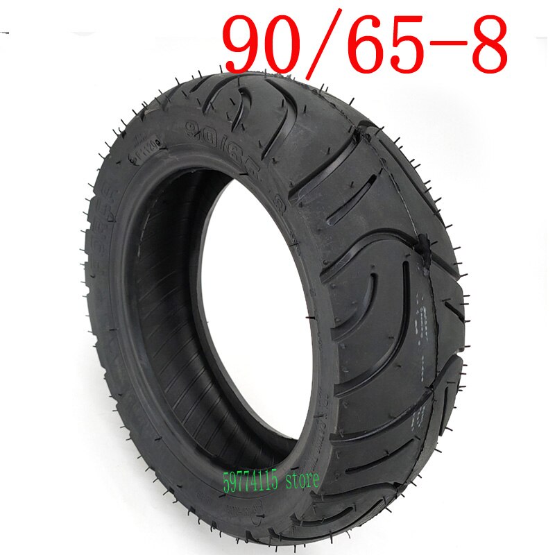 Motorcycle parts 90/65-8 front wheel and 130/50-8 rear wheel Tubeless Tyres Electric Scooter vacuum Tires