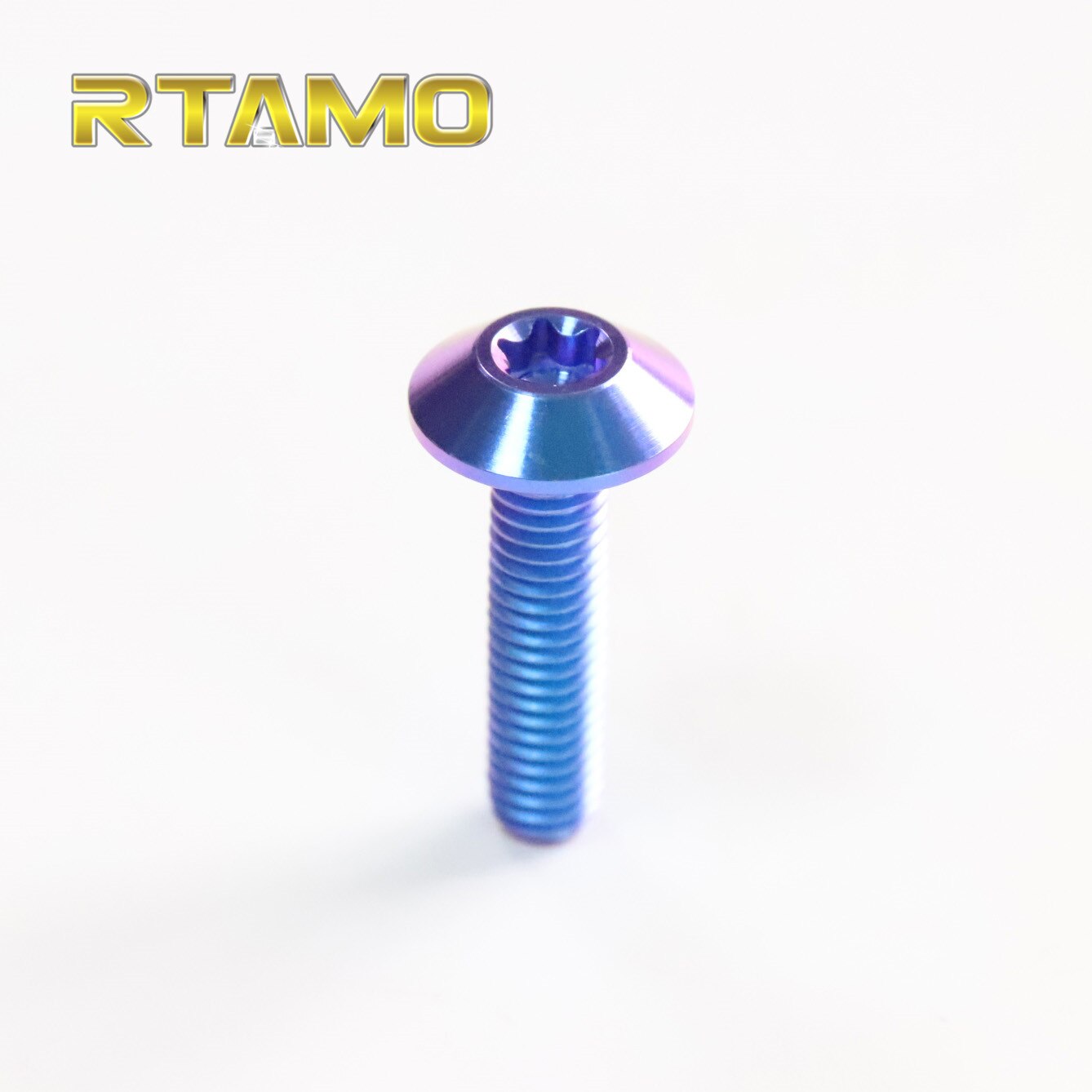 Titanium Dome Head Bolts M5X15/20/25mm Disc Button Torx Head Screws for Car,Bicycle and Motorcycle Parts