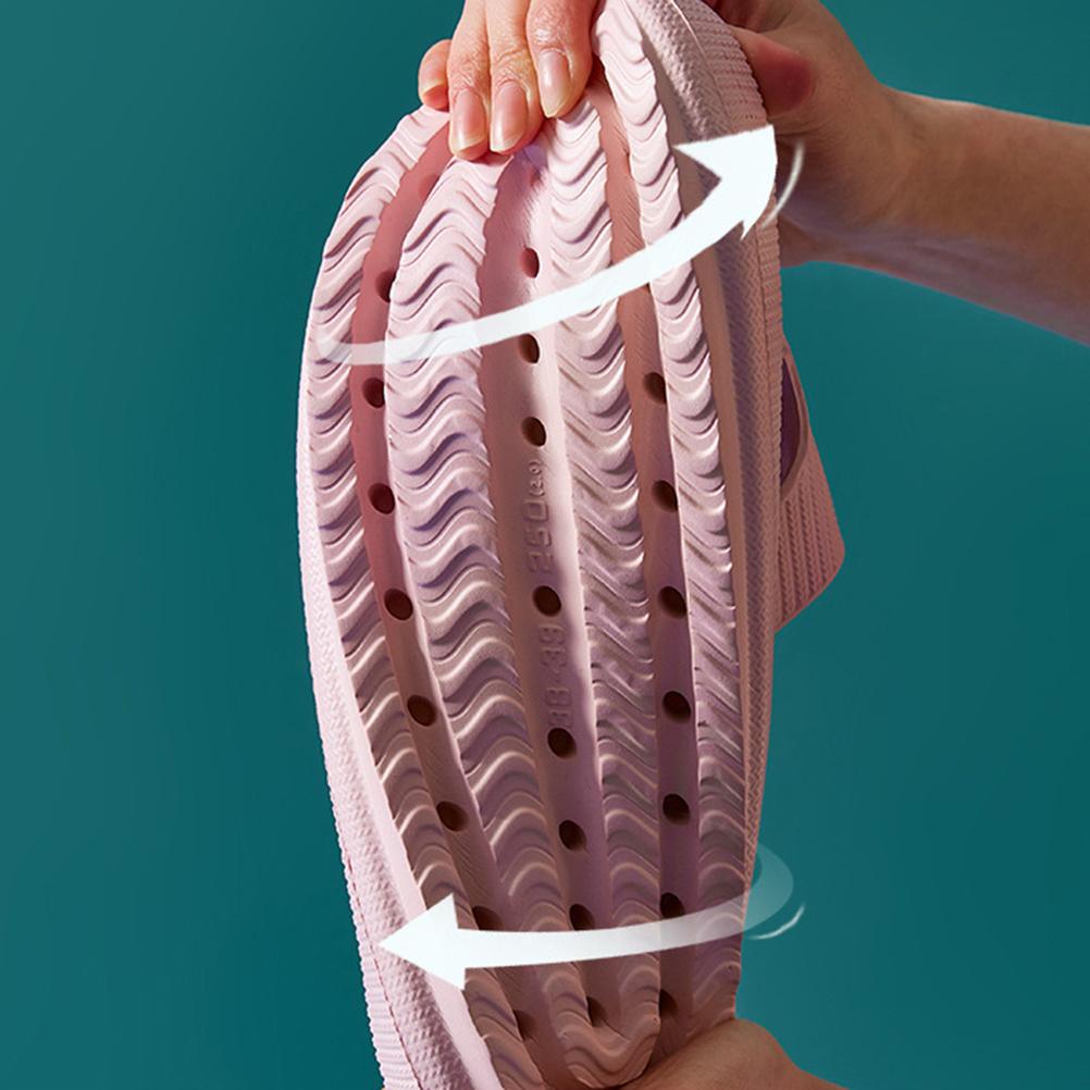 Non-Slip Thick Sole Slippers Massage Slippers Slides Pillow Slides EVA Bathroom Slippers Summer Beach Sandal Slipper Footwear