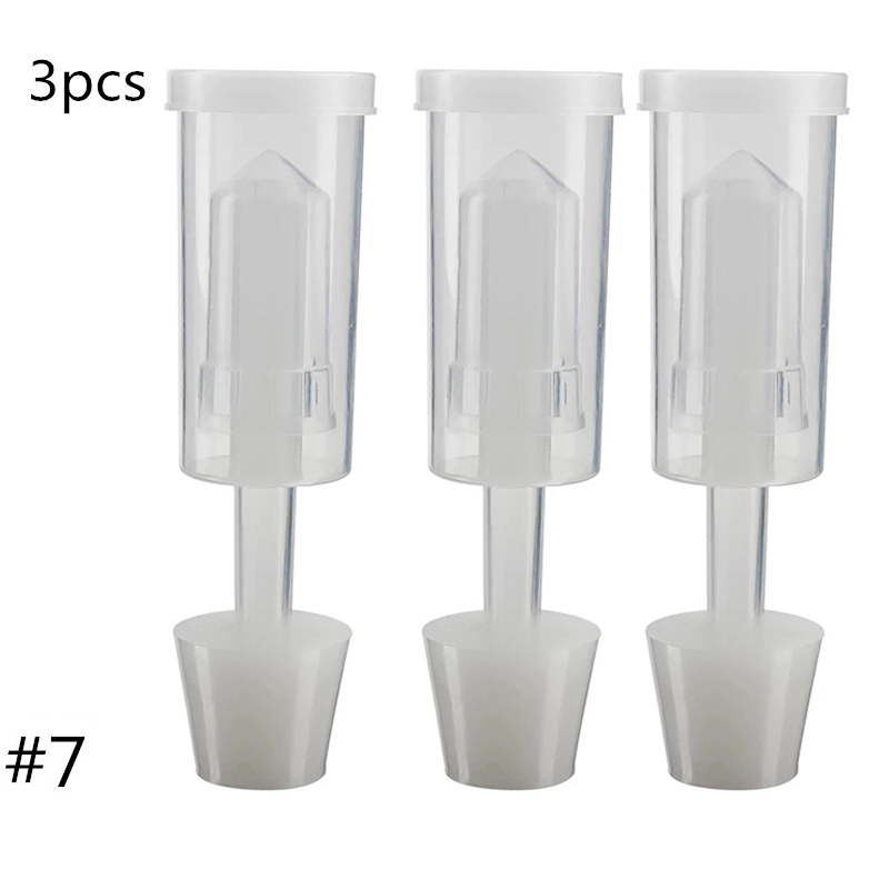 camera d'equilibrio in plastica impostato camera d'equilibrio per birra fatta in casa con occhielli in silicone Cilindro per birra Fermentor aria serratura Scarico unidirezionale sigillato ad acqua