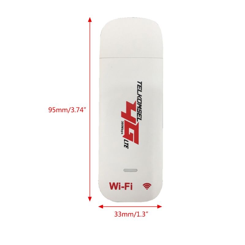 4g lte usb-modem netværksadapter med wifi hotspot sim-kort 4g trådløs router til win xp vista 7/10 mac 10.4 ios