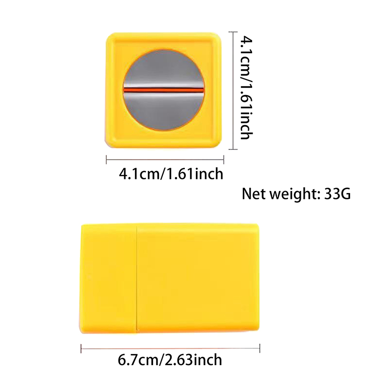 Blade Disposal Container Snap Off Knife Waste Damaged Blade Storage Box Tinting Film Sticker Cutting Tool Can
