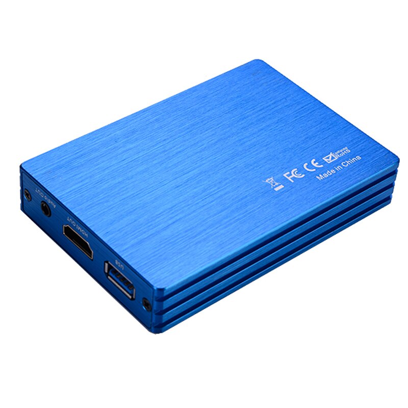 Scheda di Acquisizione Video HDMI a USB 3.0 4K - Registratore HD 1080P 60fps - Dongle per Hardware Computer: Blu