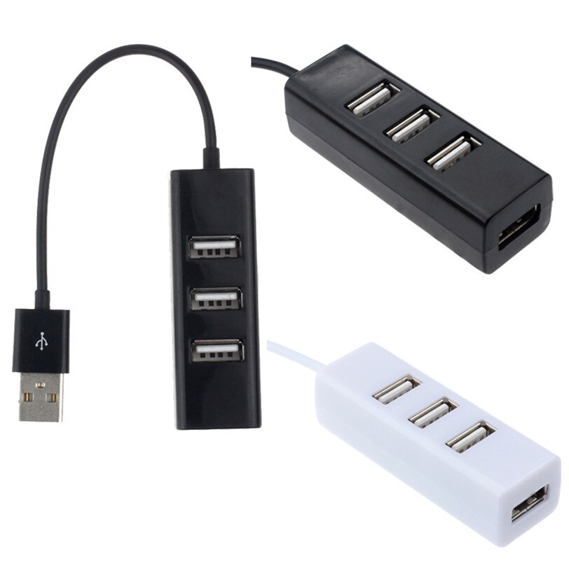 Mini Usb 2.0 Hi-Speed 4-Port Splitter Hub Adapter Usb Hub Voor Pc Computer