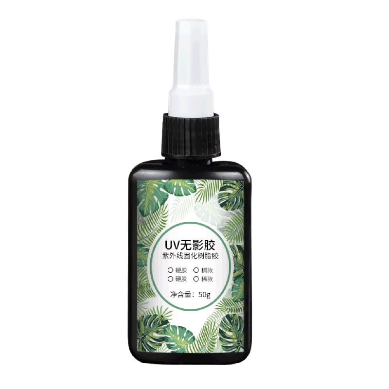 UV Resin Crystal Clear Hard Ultraviolet Curing Epoxy Resin Jewelry Making Art G32D: 50g