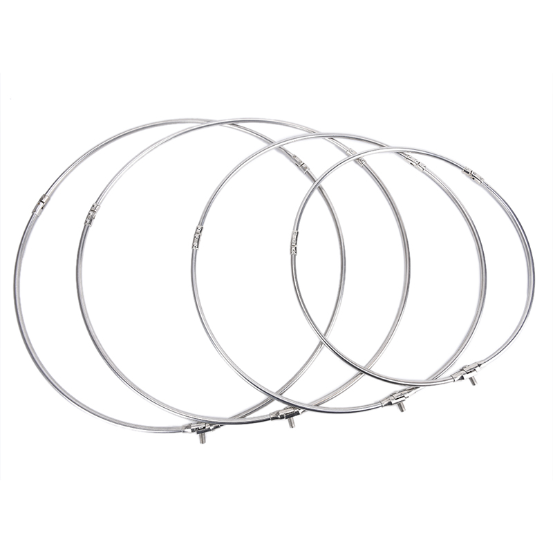Roestvrijstalen Visvouwnet Brail Kop Ronde Dipnet Tackle Accessoire