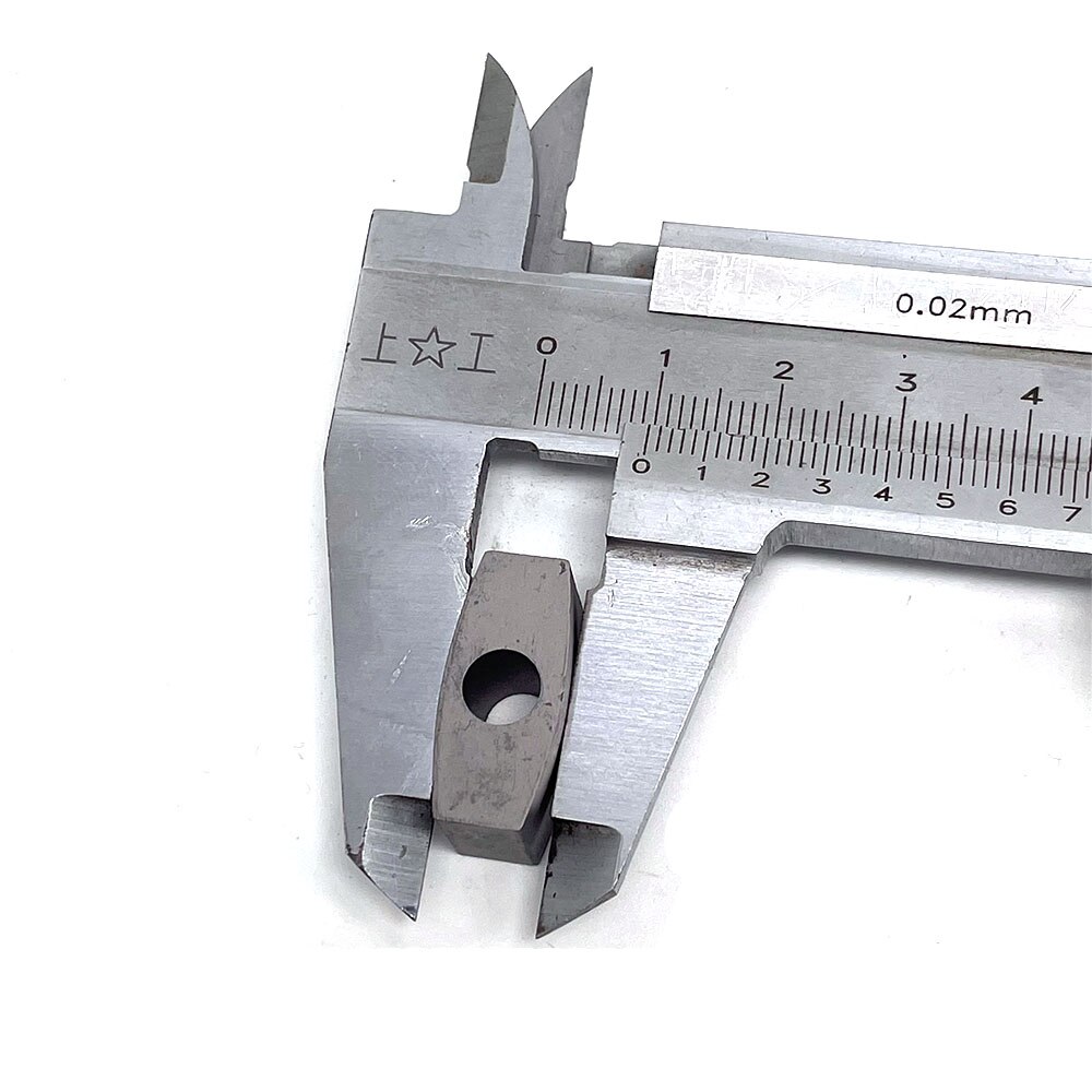 YG8 Wire Cut Tungsten Carbide Conductive Block 22.5*9.6*11.8*6mm Power Feed Contact for EDM Wire Cutting Machine