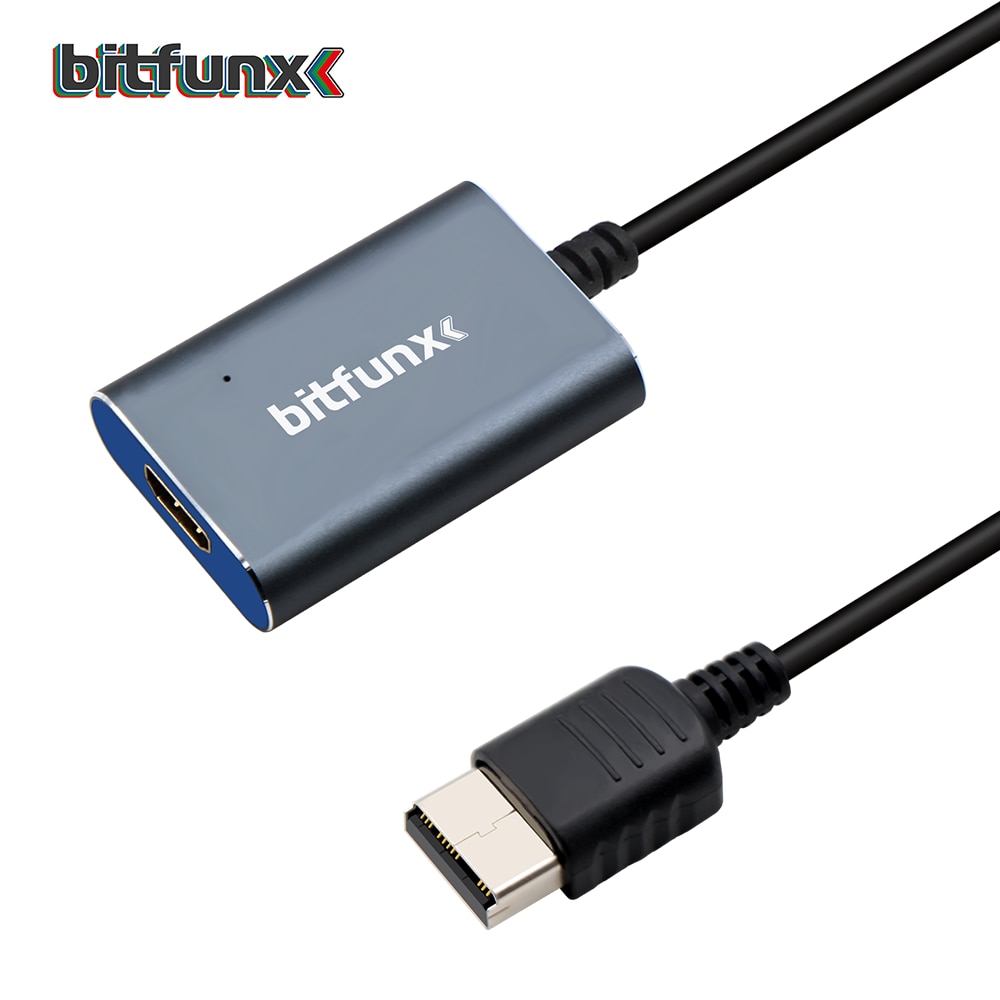 Bitfunx-adaptador para sega dreamcast, adaptador compatível com hdmi, suporte a modos de exibição, ntsc 480i, 480p, pal 576i