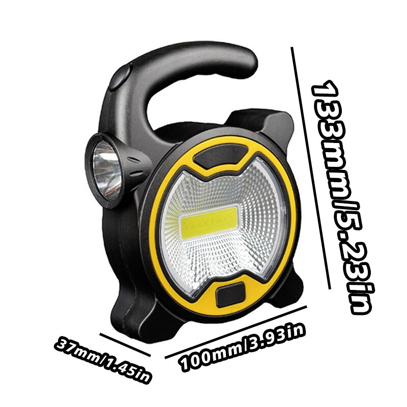 High Power LED Flashlight With Handle 3xAA Batteries Powerful Lantern Outdoor Linternas Camping Lighting Lamp Torch Tent Lights