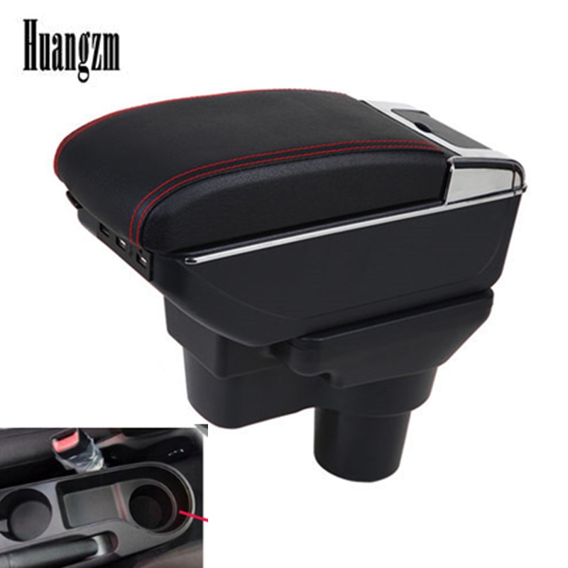Dla Kia Rio 4 podłokietnik ze schowkiem Kia Rio 4 x-linia 2017 2018 2019 2020 podłokietnik samochdoowy podłokietnik ze schowkiem akcesoria robić pudełek wnętrze schowek części robić modernizacji