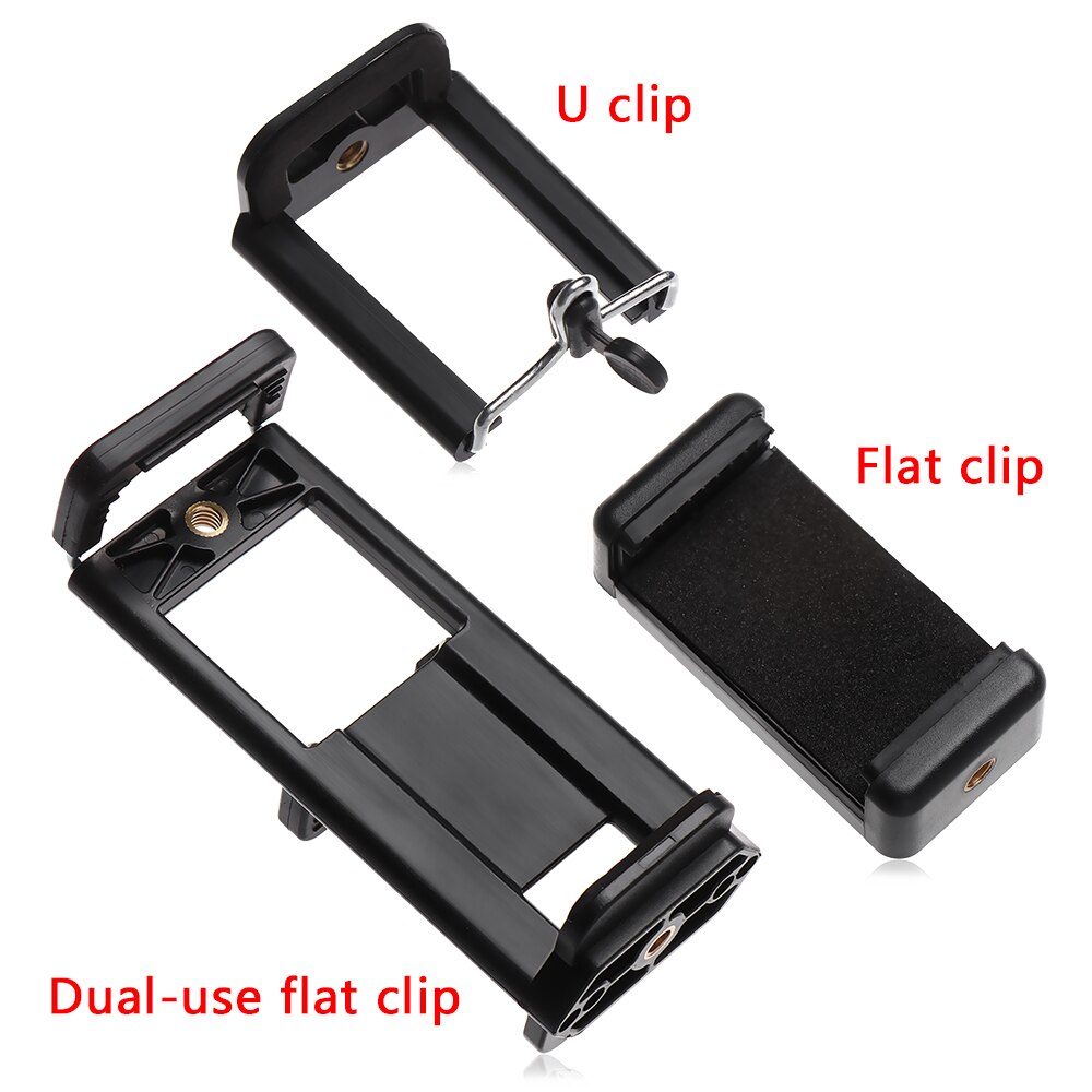 Téléphone Portable Universel De Clip De Fixation Support Adaptateur Pour Appareil Photo Smartphone Téléphone Portable Trépied Monopode