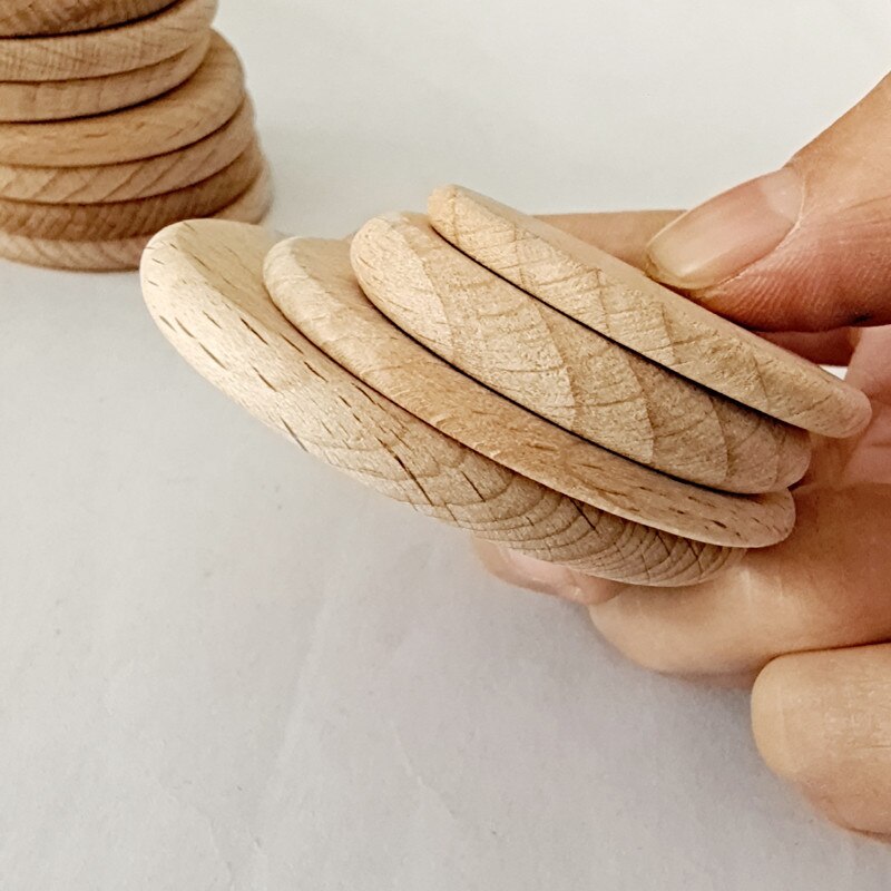 10 kpl tee itse pyöreä puulastu pyöreä kiekko keskeneräinen puu ympyrä puupalat puiset leikkaukset koristeet askartelutarvikkeisiin koristelu