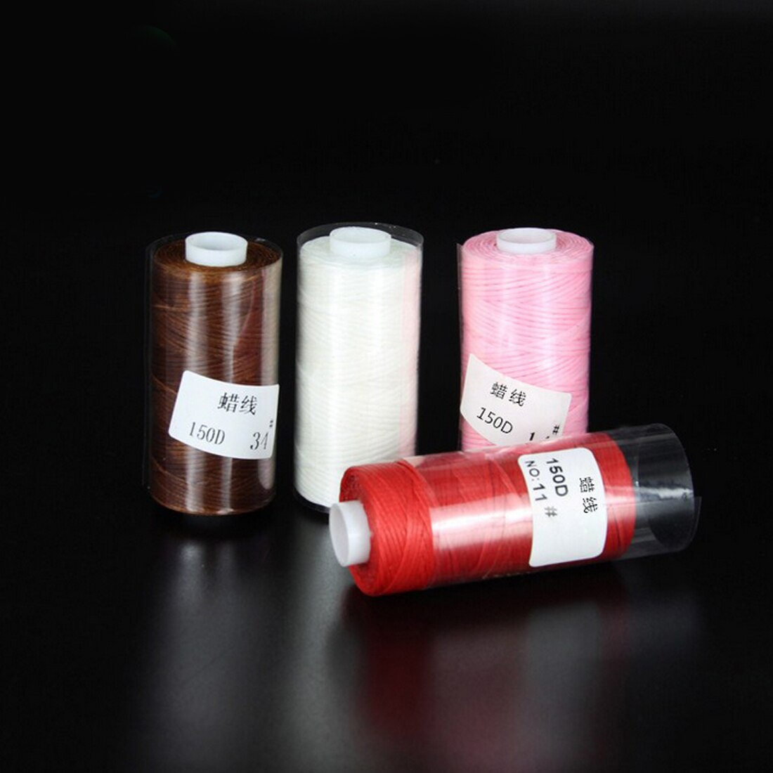 Durable 150D Leather Waxed Thread Cord for DIY Handicraft Tool Hand Stitching Thread Sewing Accessories