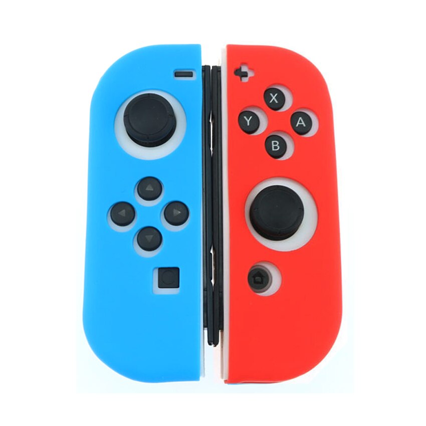 JCD Silicone Anti-Slip Skin Case For Switch NS JoyCon Rubber Soft Protective Shell Cover For Nintend Switch Joy-Con Controller: GA