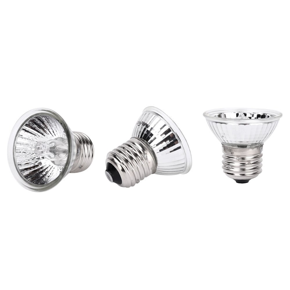 Bombilla para reptiles UVA UVB 3,0 de 25/50/75W, lámpara de calor para tortugas, anfibios, lagartos y tortugas