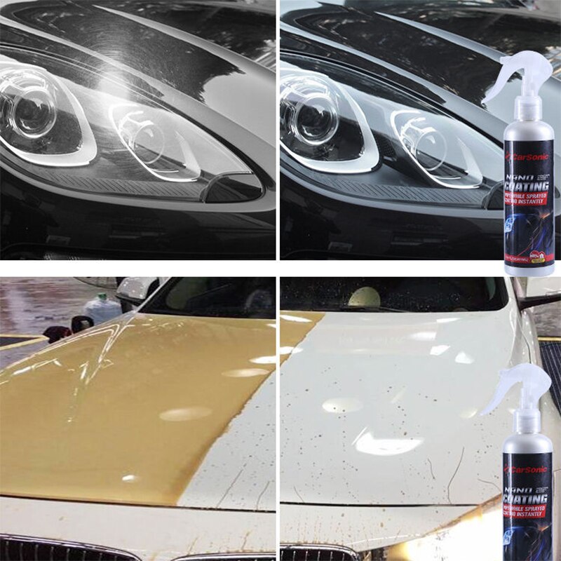 Esmalte de polisiloxano y Nano materiales para coche, 201ml, 9H