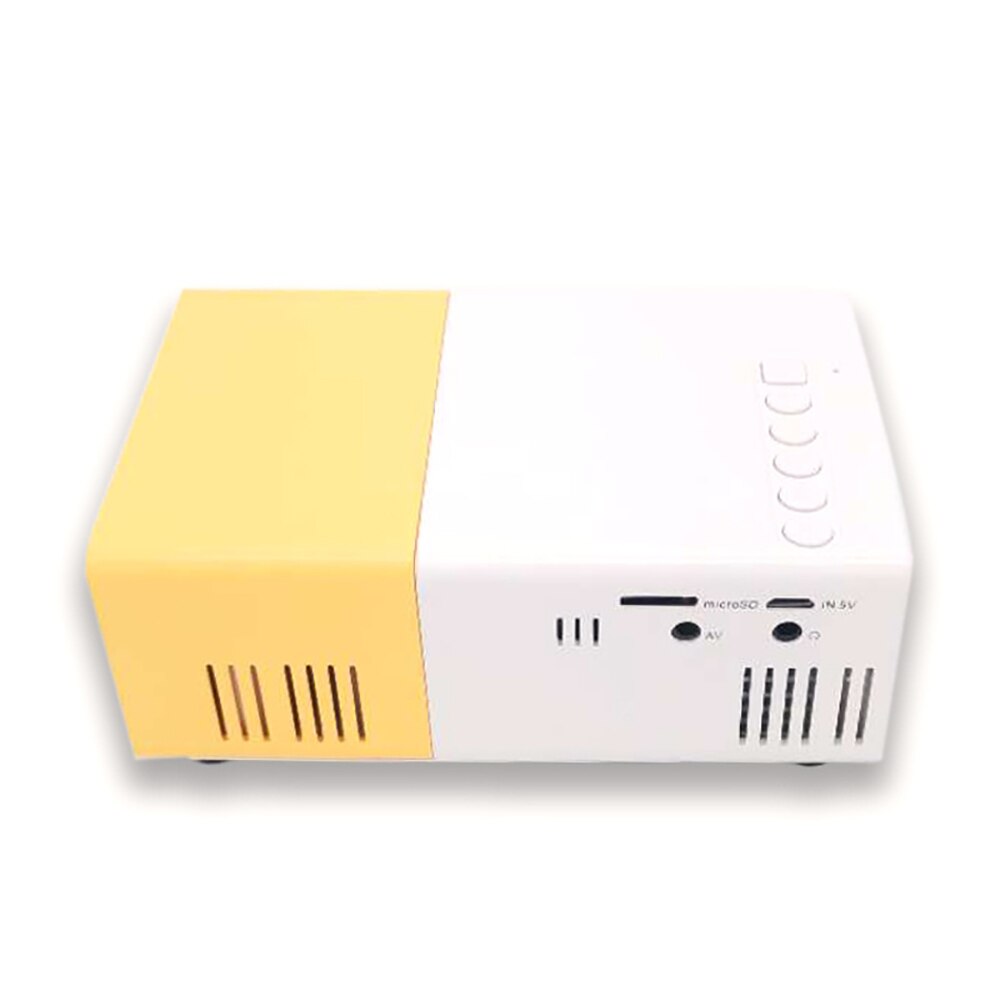 Smart Video Projector 480X272 Pixels Ondersteunt 1080P Hdmi Usb Audio Draagbare Home Media Video Player Led Mini projector