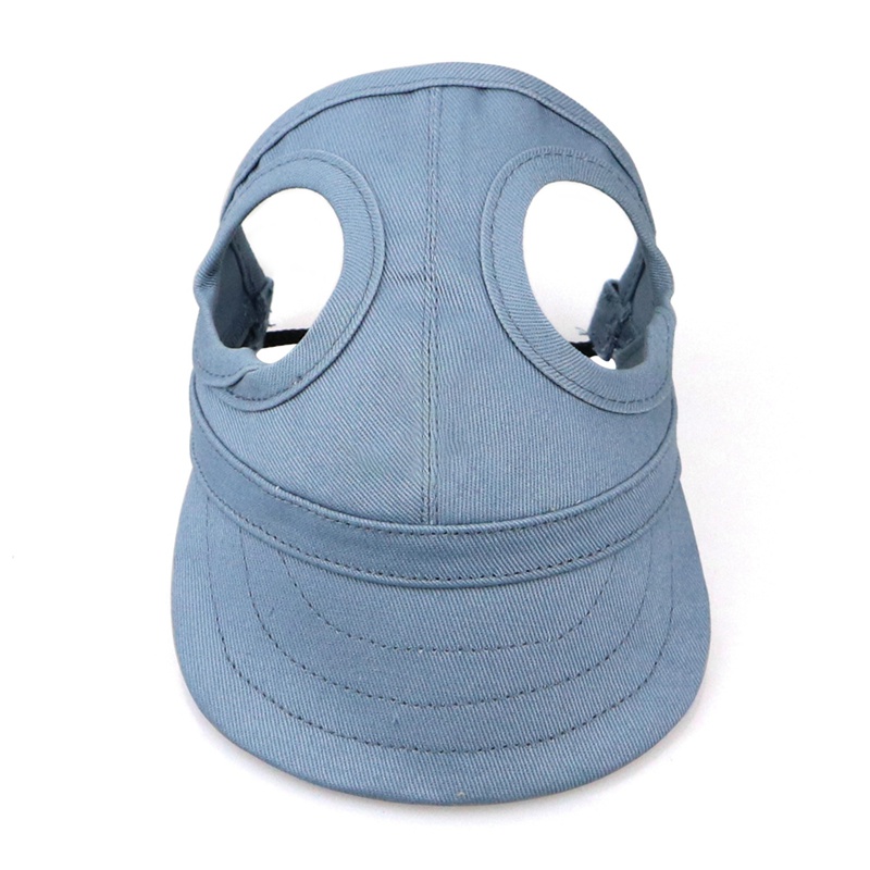 Chapeaux pour chien chat animal de compagnie | Bonnet de soleil d'extérieur pour chat chien, d'anniversaire chiot chat, Mini casquette solide, casquette de Baseball, accessoires Costume: Bleu / S