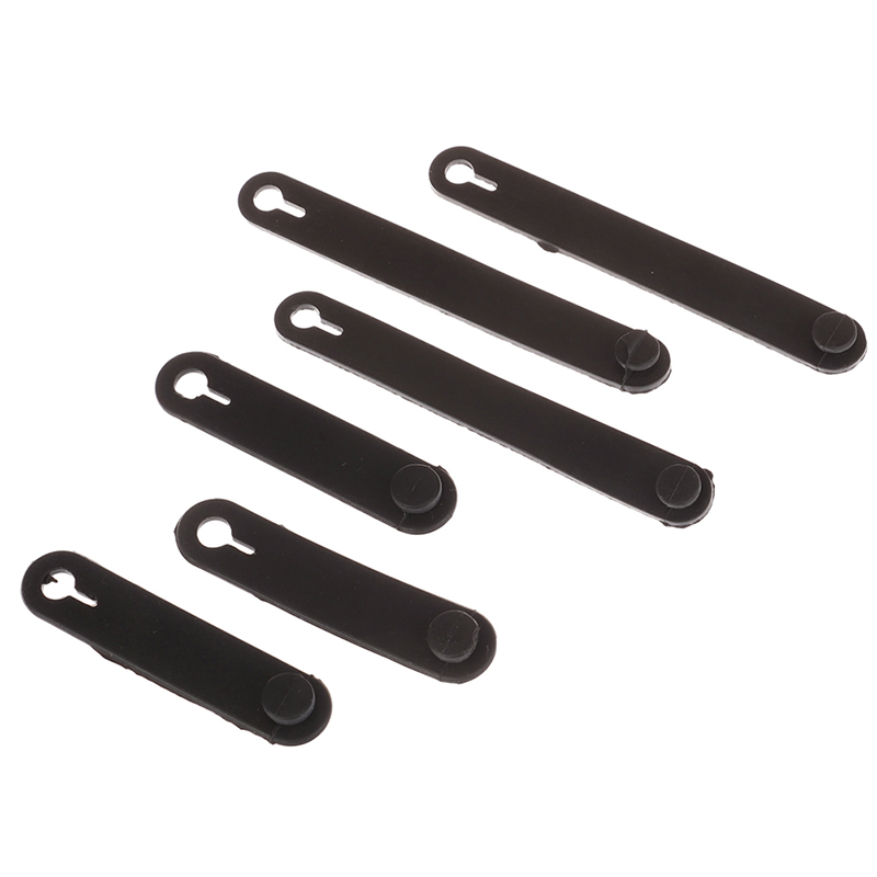 10pcs Motorcycle Rubber Bands For Frame Securing Cable Ties Wiring Harness Cables Accessories for Motobike