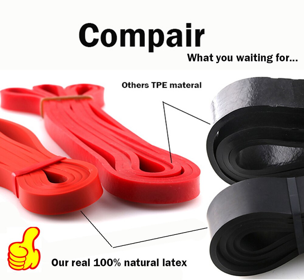 ITSTYLE 41" Resistance Bands 8 Level Crossfit latex Loop band Strap Expander Power Rubber Pull Up Strengthen Muscles Rope