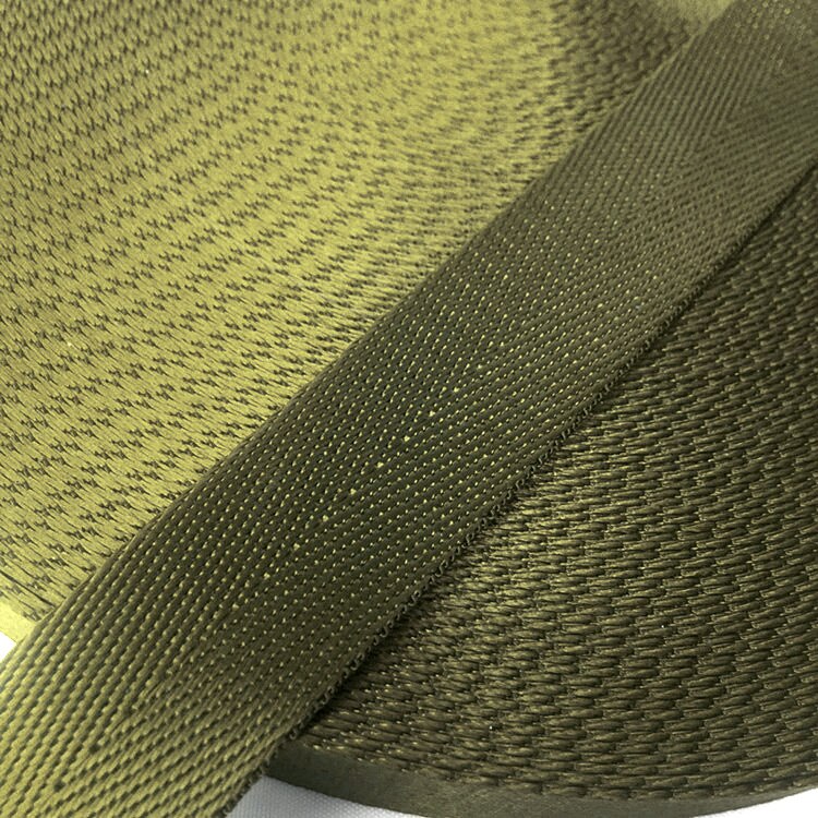 45 Meters 1"(25mm) Strap Nylon Webbing Herringbone Pattern Knapsack Strapping Sewing Bag Belt Accessories For DIY: Army Green