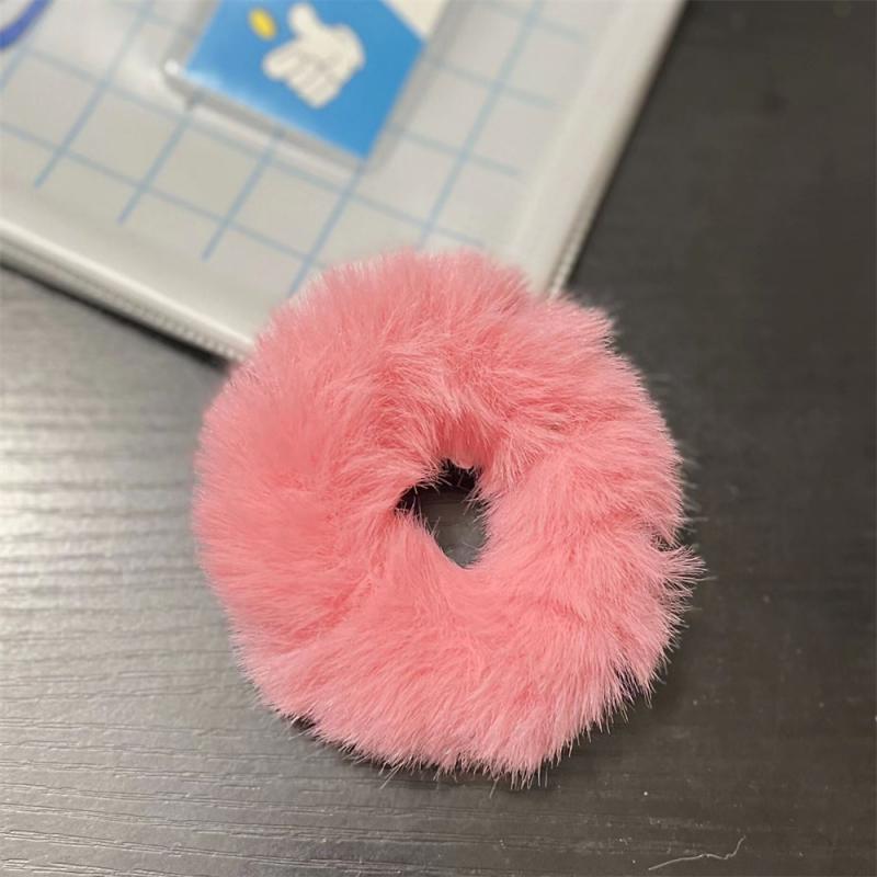 Kaninchen Haar Seile Bär Scrunchies Frauen Mädchen Elastische Haar Gummibänder Gummi freundlicher Pferdeschwanz Halfter Haar Krawatten Haar Zubehör