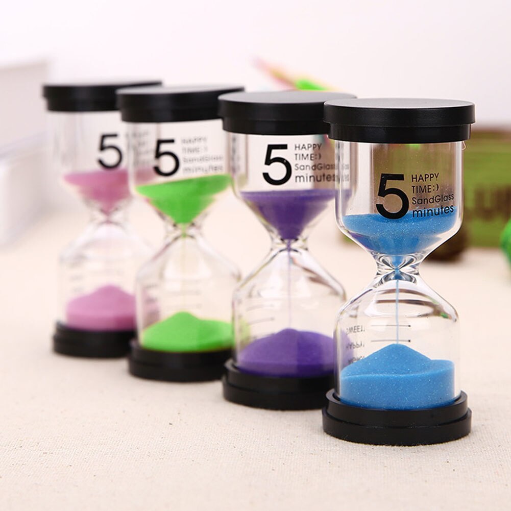 Desktop Ornaments Sand Timer Sandglass Sand Clock Household 5/10/15/30 Mins Kid Ornaments Decorative Kitchen Timer