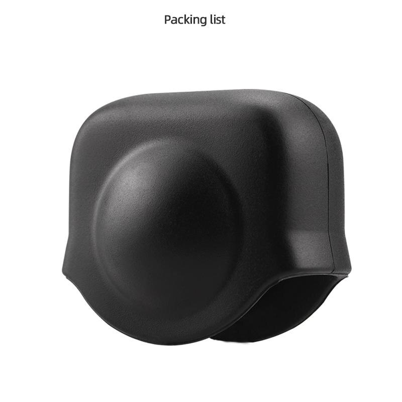 Couvercle de protection d'objectif en Silicone, anti-poussière, pour Insta360 ONE X2 Panorama Camera Action Sport, accessoires