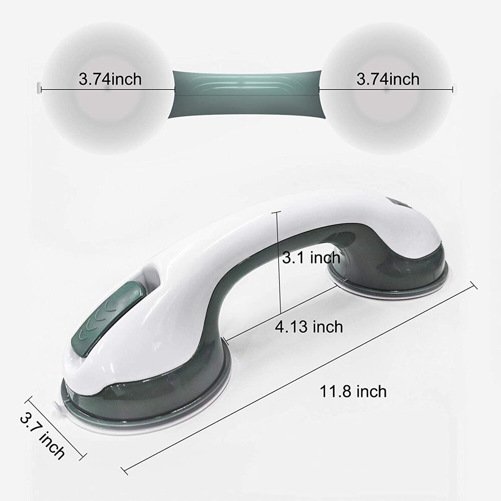 2022 Shower Handle Safety Helping Handle Anti Slip Support Toilet Bathroom Safe Grab Bar Vacuum Sucker Suction Cup Handrail